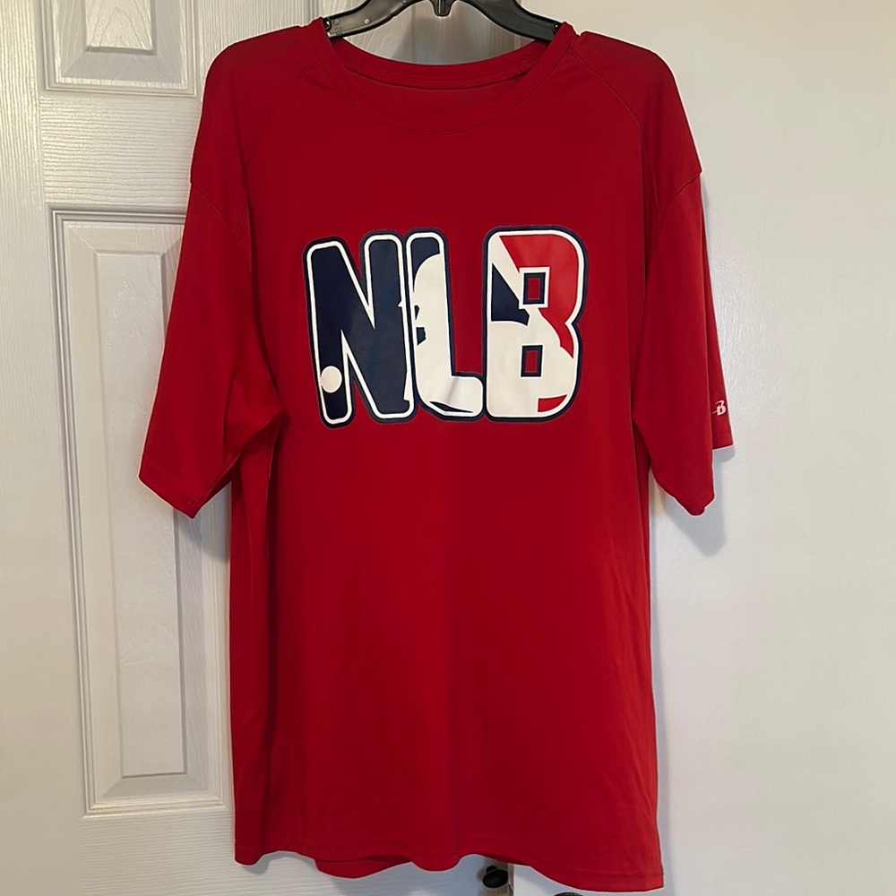 Red NLB Graphic T-Shirt Dri-Fit
